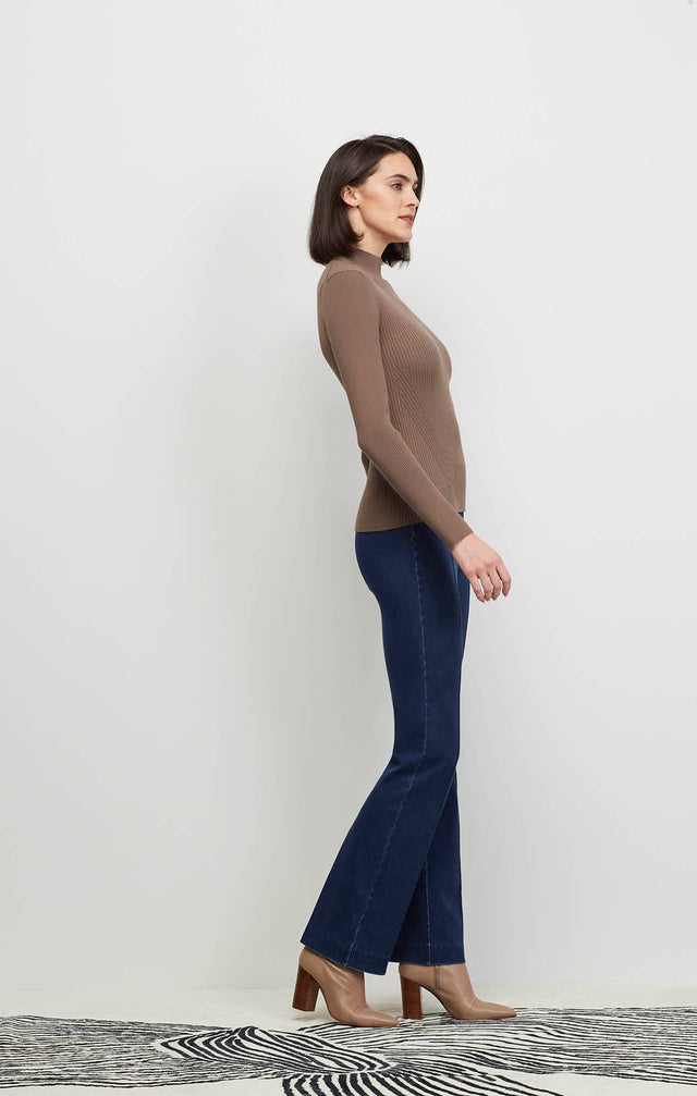 Invited - Mock Turtleneck Ribbed Sweater - Ecomm Image