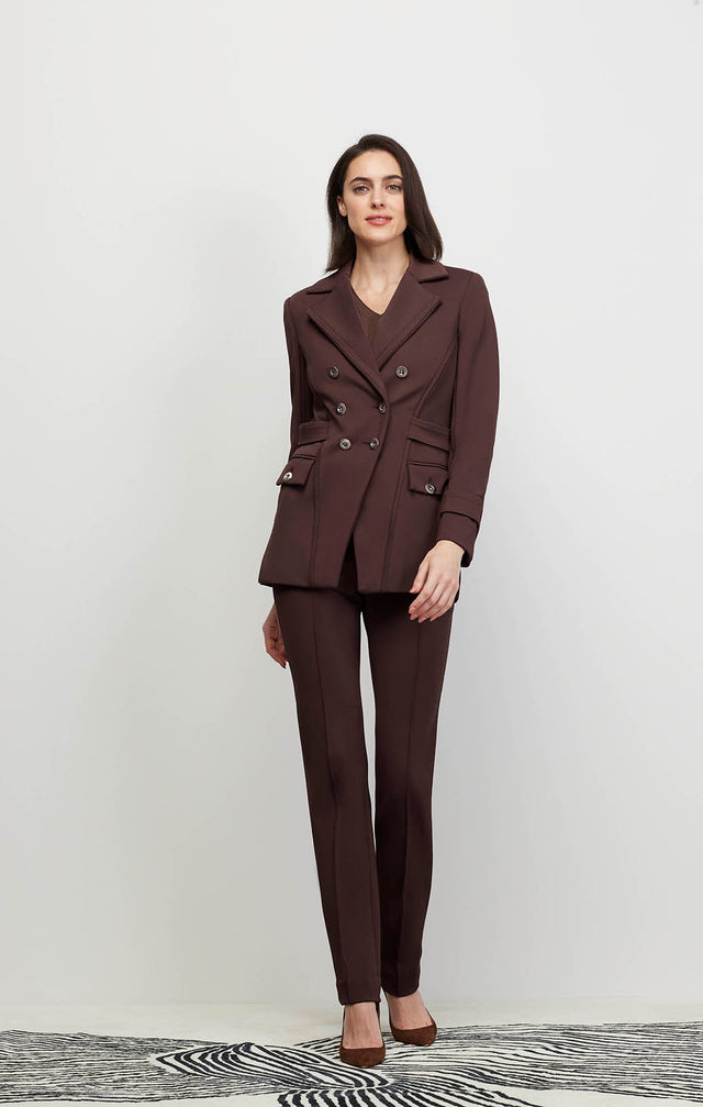 Trailblazer - Italian Ponte-Trimmed Twill Jacket - Ecomm Image