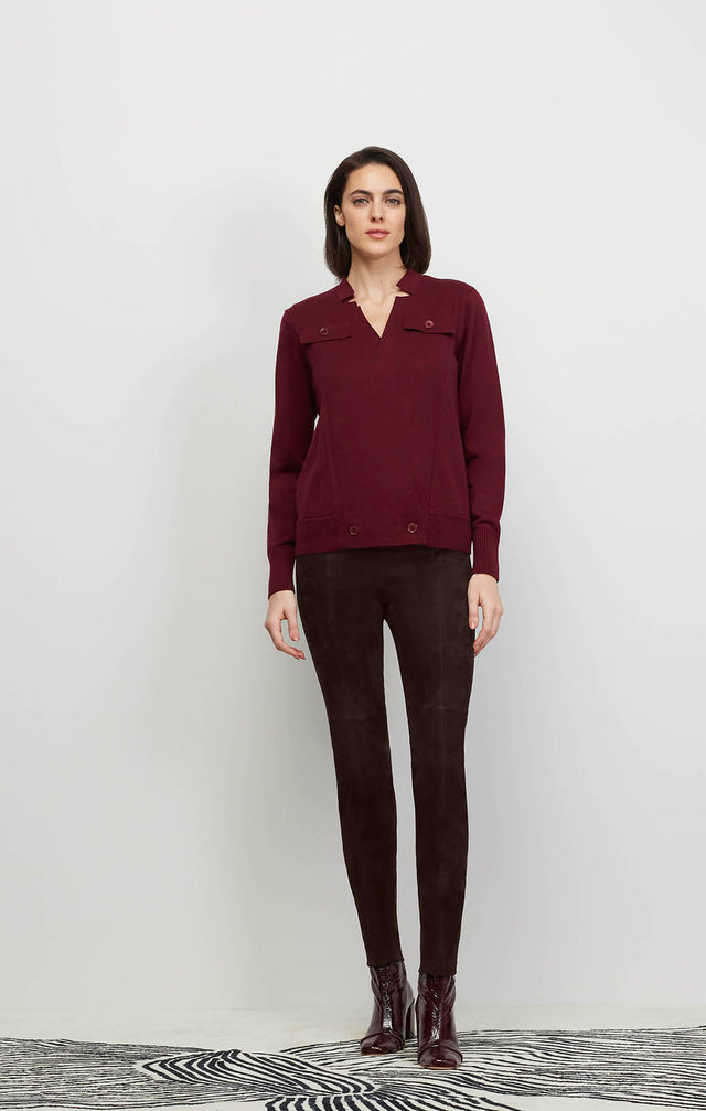 Lafite I - Silk & Cashmere-Softened Cardigan - Ecomm Image