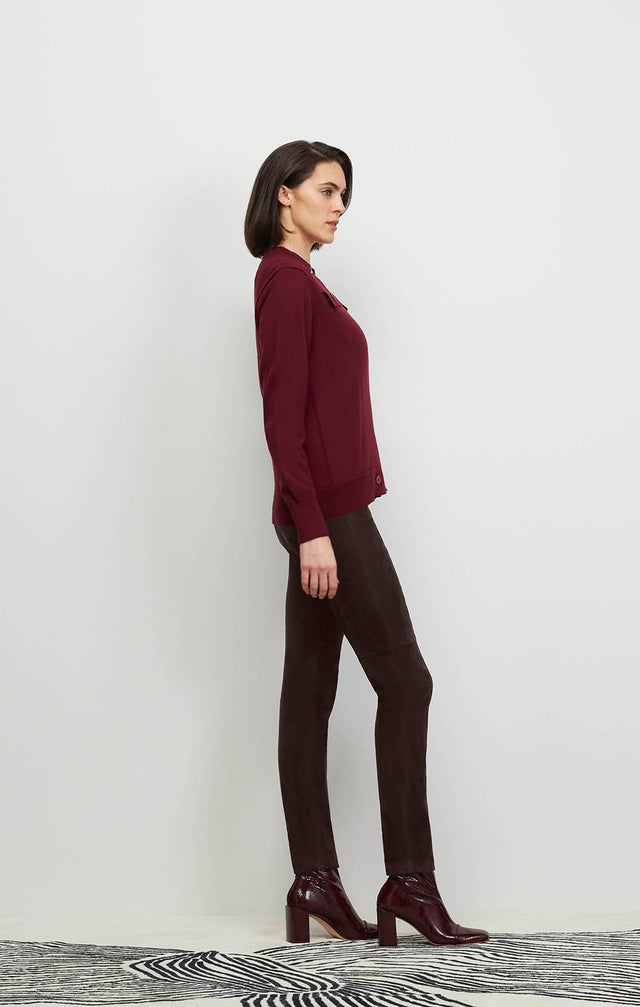 Lafite I - Silk & Cashmere-Softened Cardigan - Ecomm Image