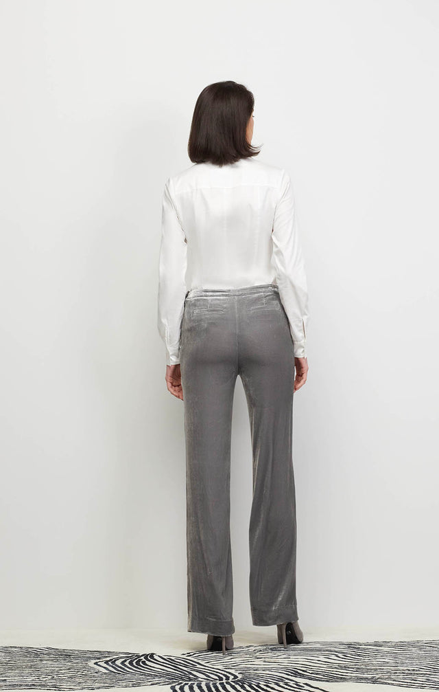 Sumptuous - Silk-Softened Stretch Velvet Pants - Ecomm Image