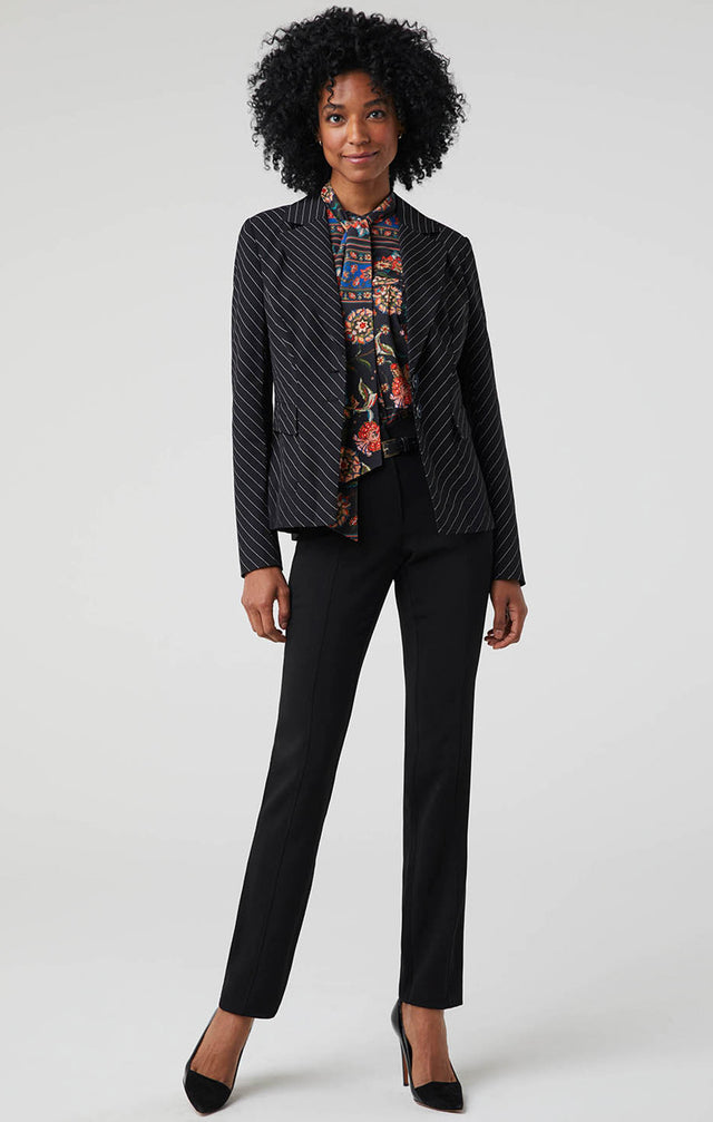 Mackintosh - Stretch Italian Twill Pinstripe Blazer - Lookbook Image