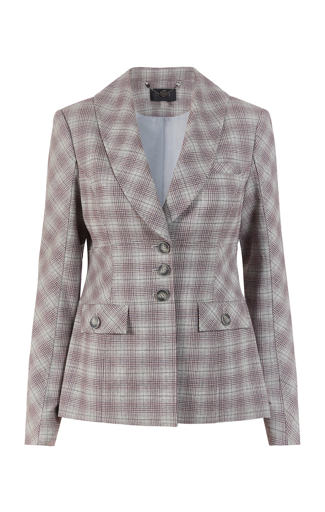 Dazzling - Belted Merino Wool Knit Jacket - Product Image