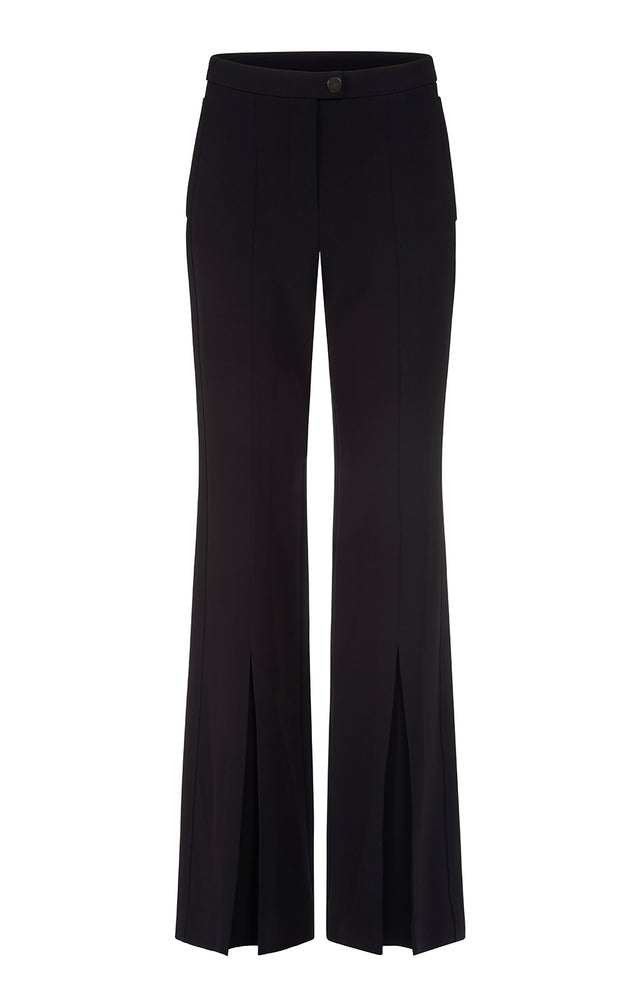 Festivity-Blk - Japanese Crepe Pants - Product Image