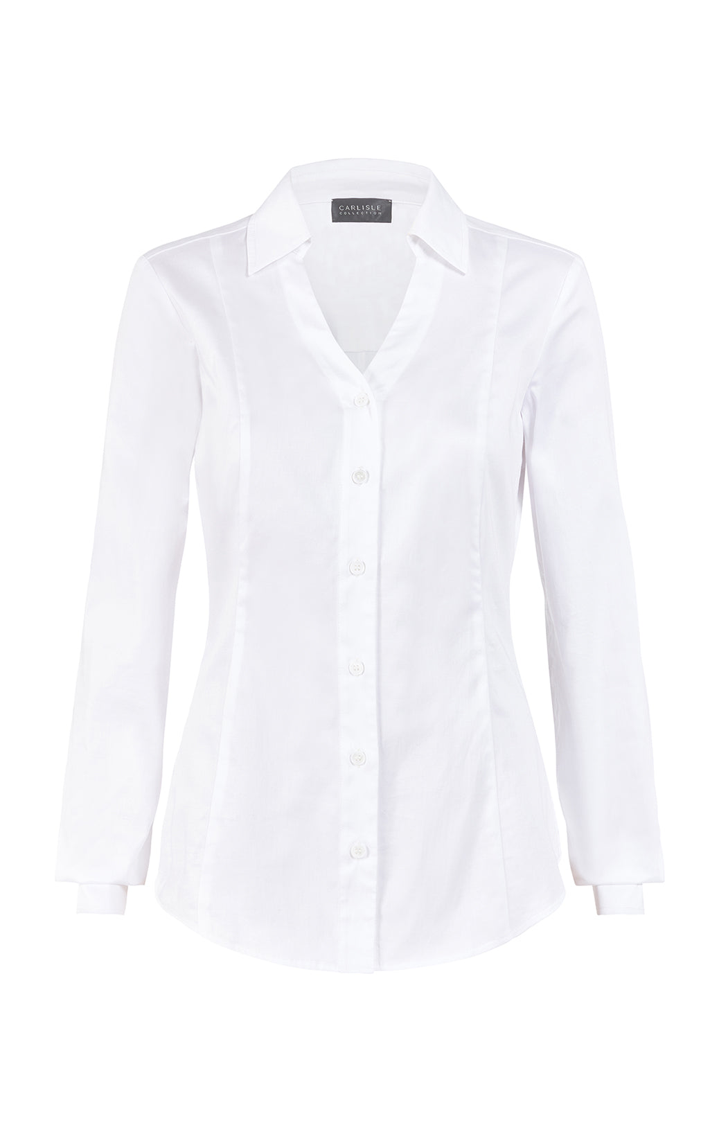 Forefront - Pleated White Pullover Blouse - Product Image