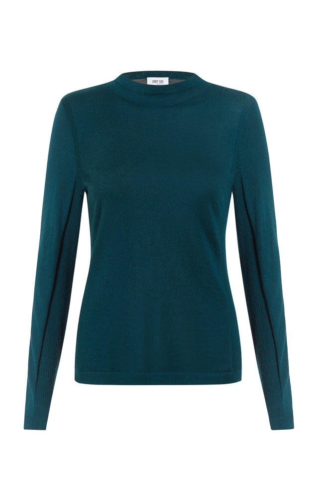 Modernist-Grn - Cashmere Mock Turtleneck - Product Image